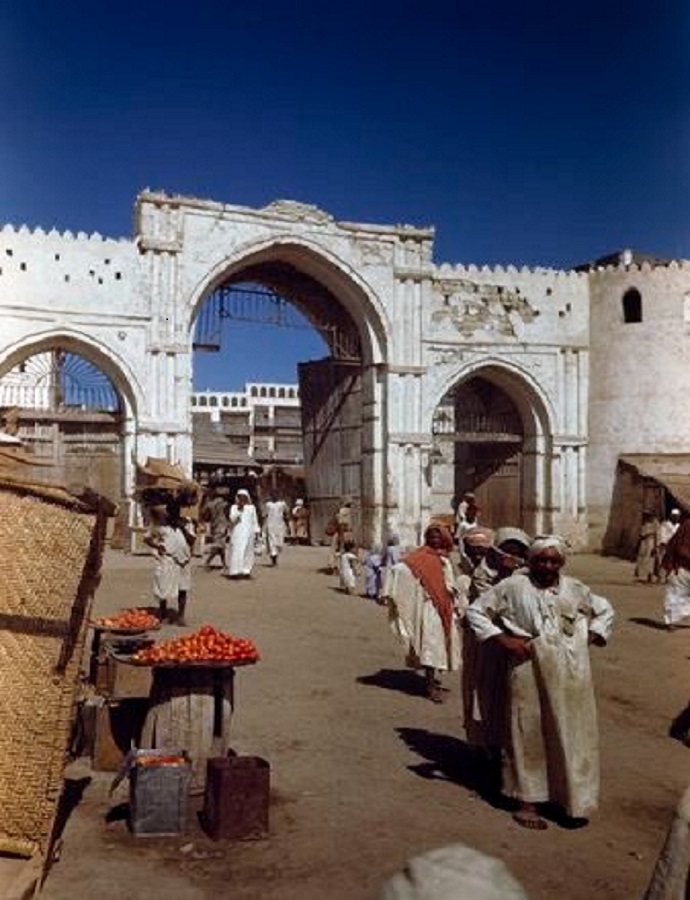 بائع خضار في مدينة جدة التاريخية