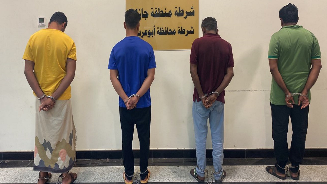 القبض على 4 أشخاص لسرقتهم كيابل نحاسية بجازان