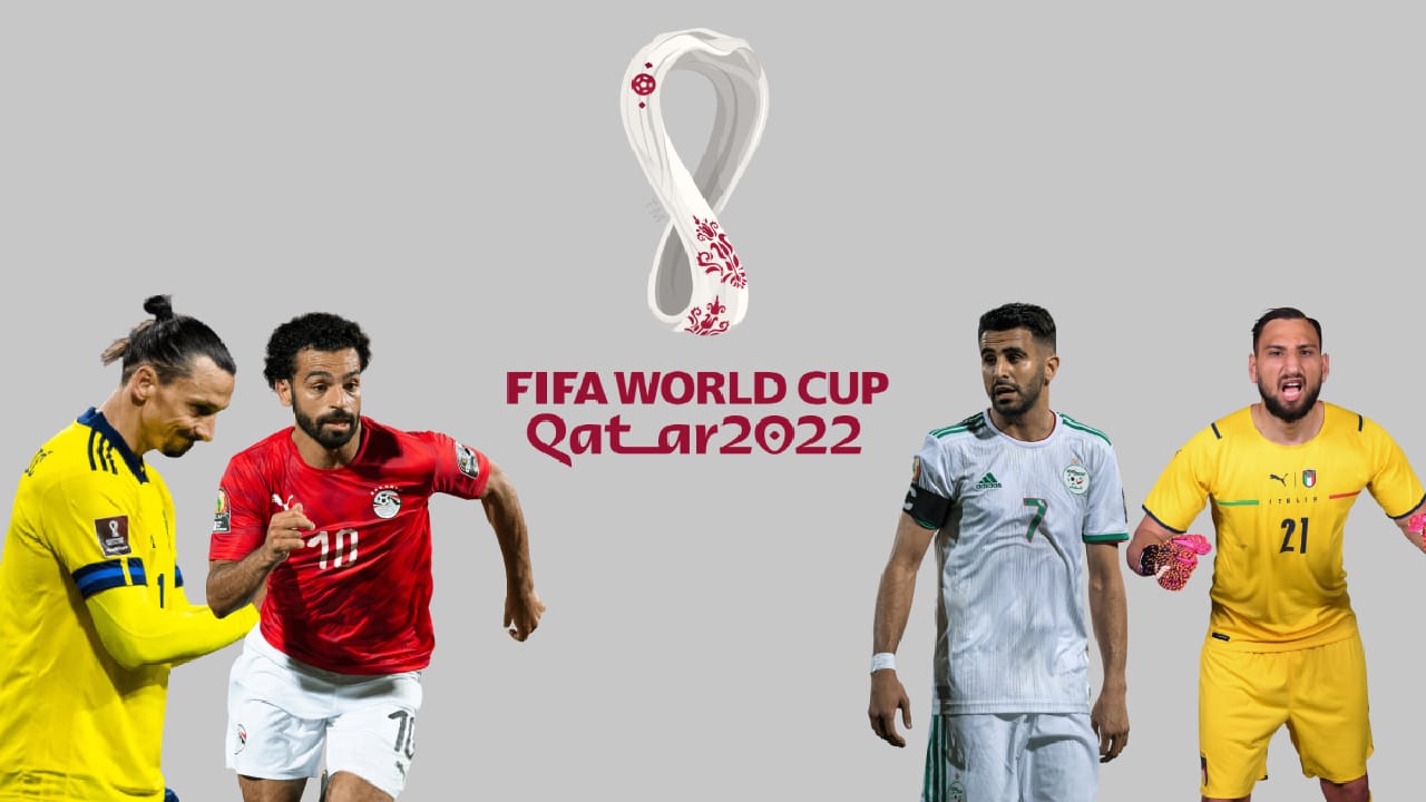 من بينهم صلاح ومحرز.. 4 نجوم يغيبون عن مونديال 2022‪