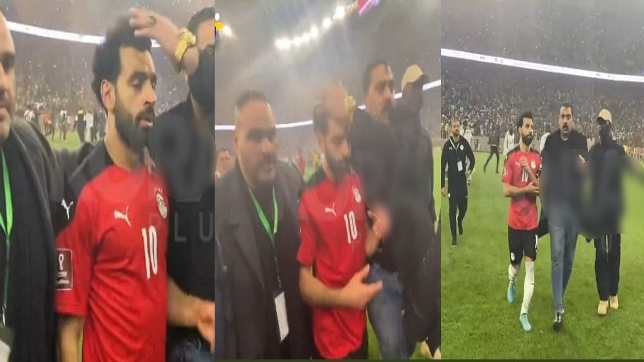 شاهد.. جماهير السنغال يعتدون على محمد صلاح