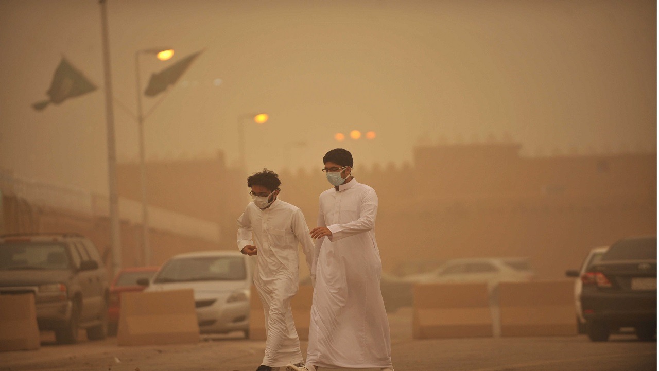 تنبيه لأهالي الرياض: أتربة مثارة حتى المساء