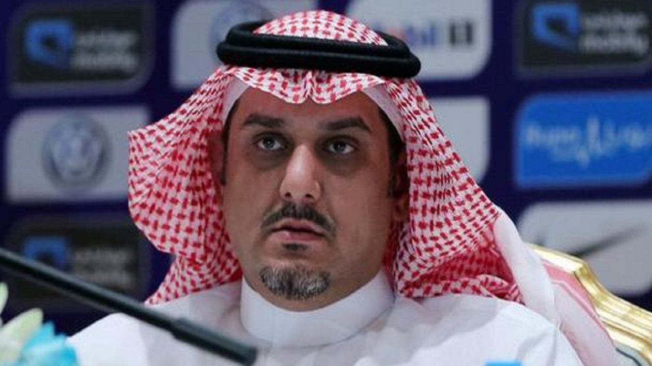 الأمير نواف بن سعد يوضح سبب رفضه استقبال اللاعبين في مجلسه الخاص