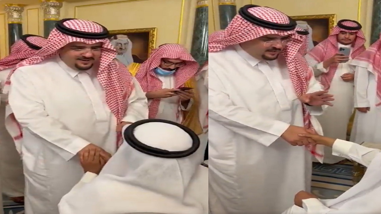 فيديو..كلمة الأمير عبدالعزيز بن فهد لأحد المعزين بوفاة أخته الأميرة لولوة