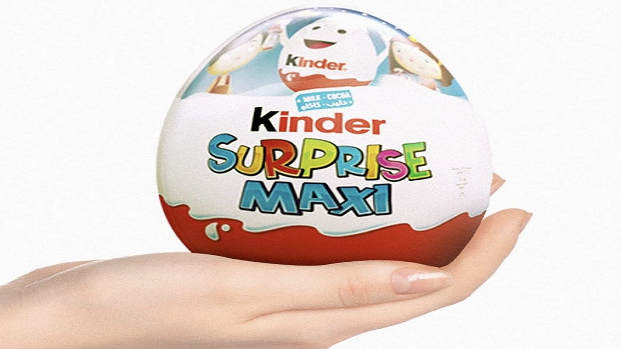 الغذاء والدواء تُحذِّرُ من منتج Kinder Surprise Maxi