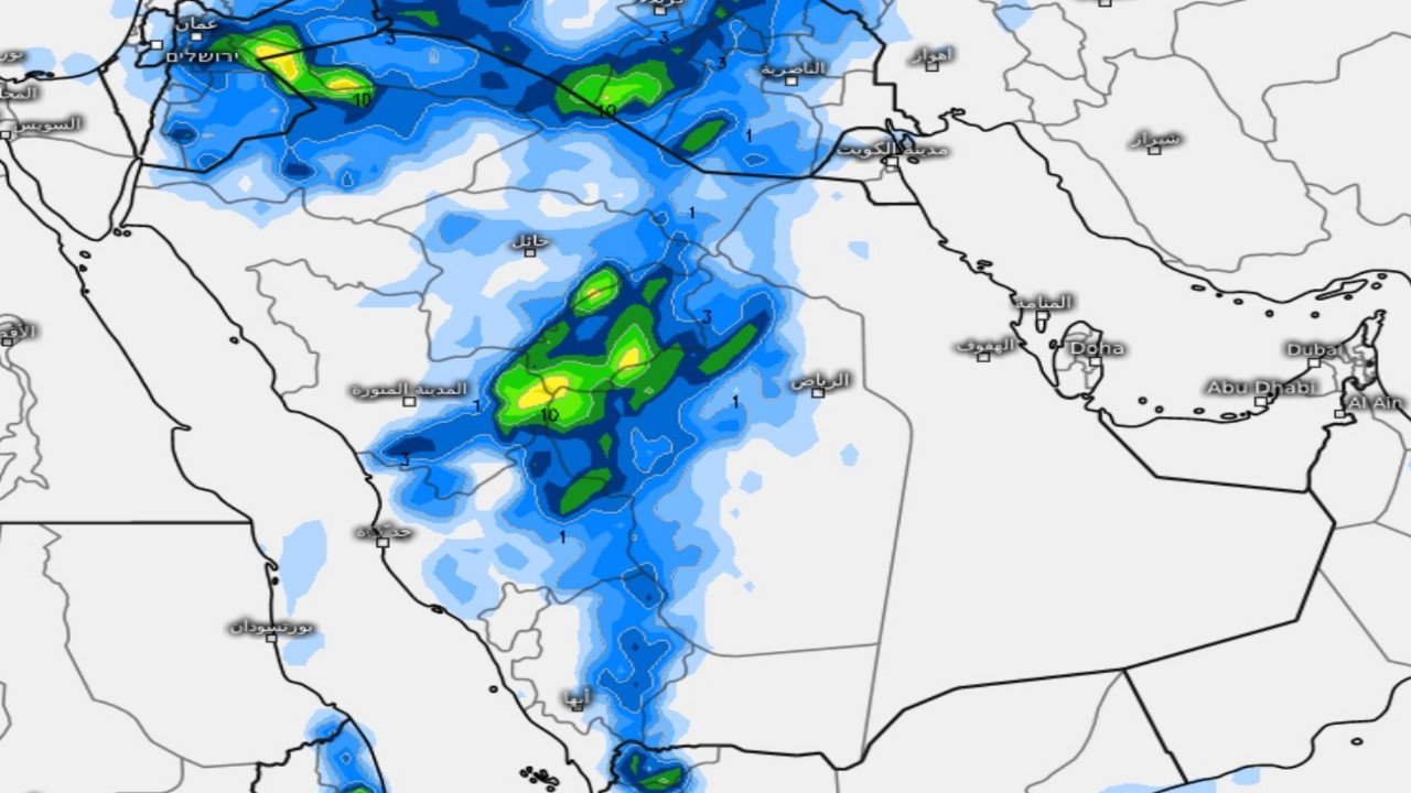 المسند يتوقع بقاء الحالة المطرية في ذروتها