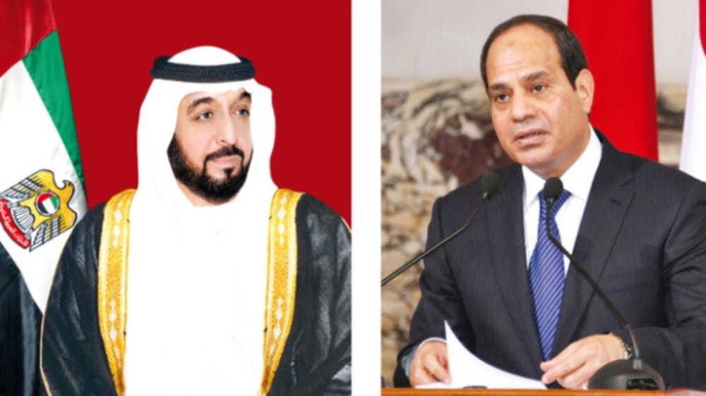 السيسي ينعي رئيس الإمارات: الشيخ خليفة نموذجًا للتطور والحداثة