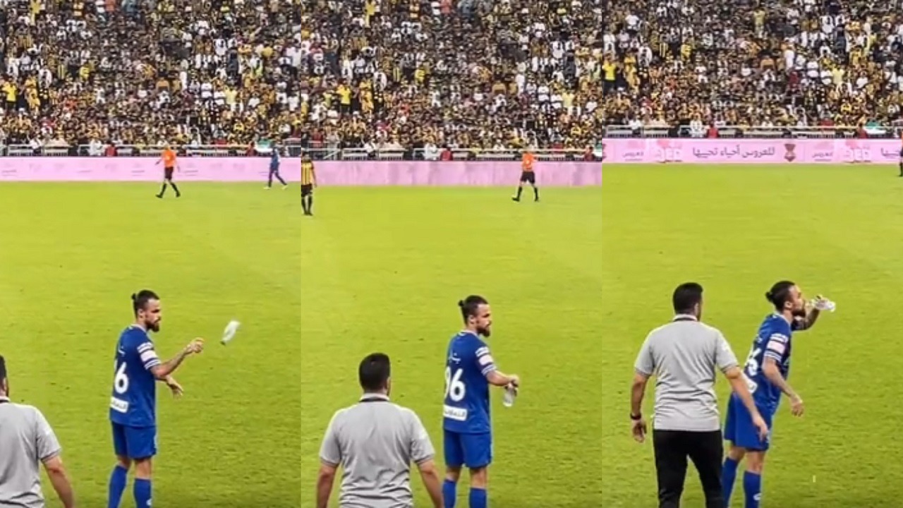 فيديو..تصرف غير متوقع لميشيل ديلغادو أثناء المباراة