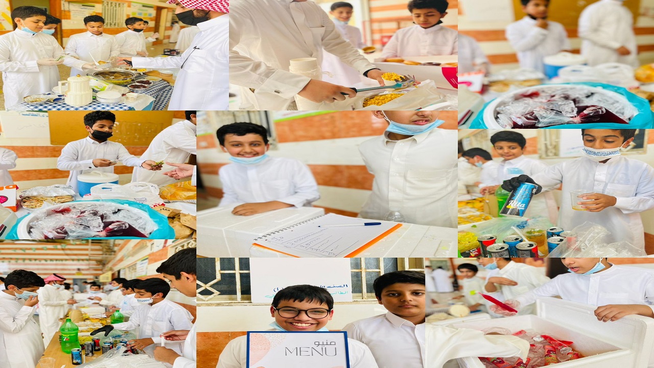 متوسطة سعيد بن العاص بجدة تقيم فعالية التاجر الصغير