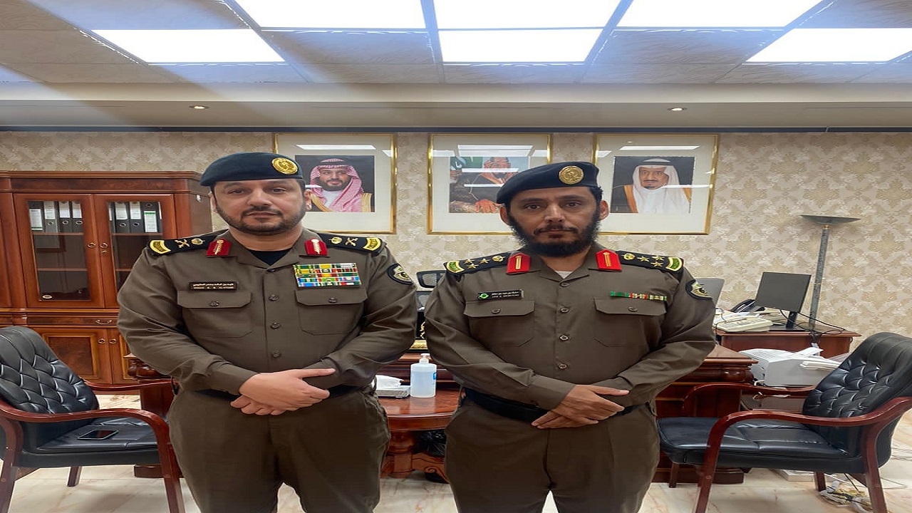عارف العتيبي عميداً في شرطة الرياض