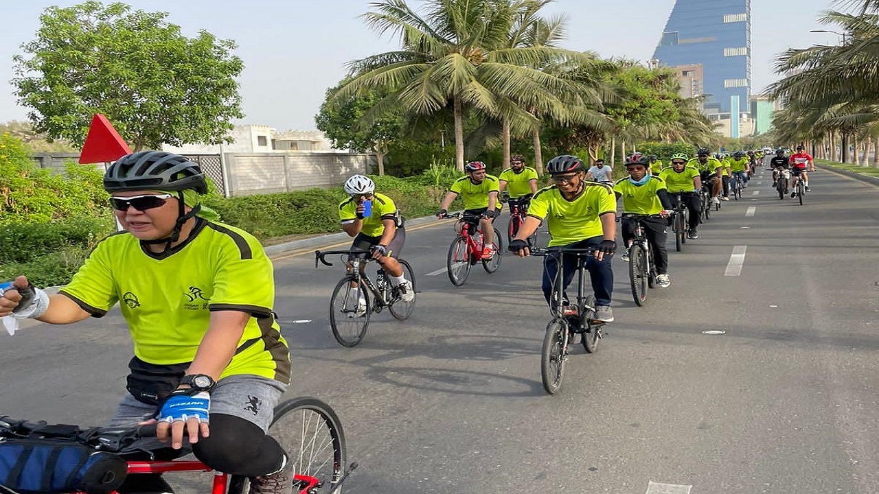 أمانة جدة تنظم فعالية سباق الدراجات الهوائية