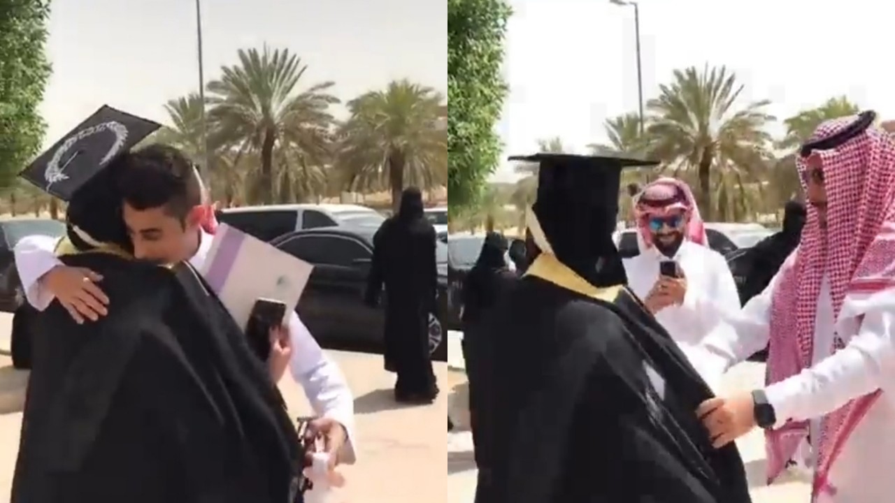 بالفيديو.. شبان يجذبون الأنظار باحتفال مؤثر بتخرج شقيقتهم