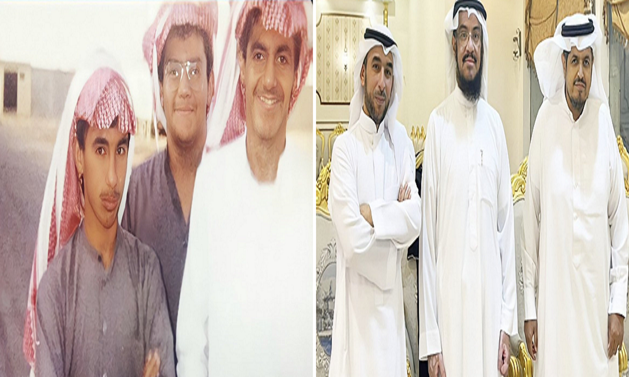 صورتان لنفس الأشخاص الفرق بينهما 33 عام