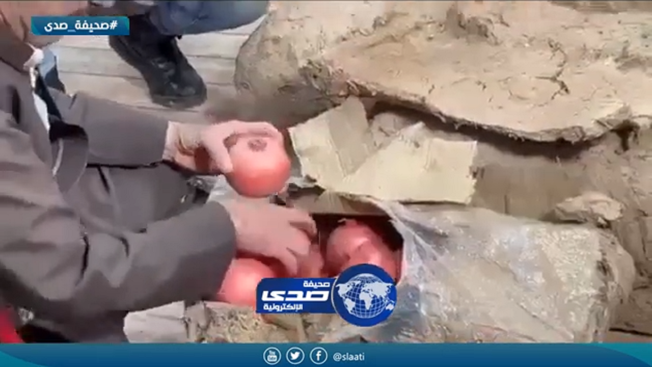 بالفيديو.. عراقي يخزن رمان 5 أشهر داخل صناديق مغطاه بالطين