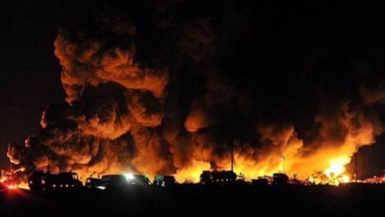 إنفجارات متتالية تهز قاعدة تابعة للحرس الثوري الإيراني