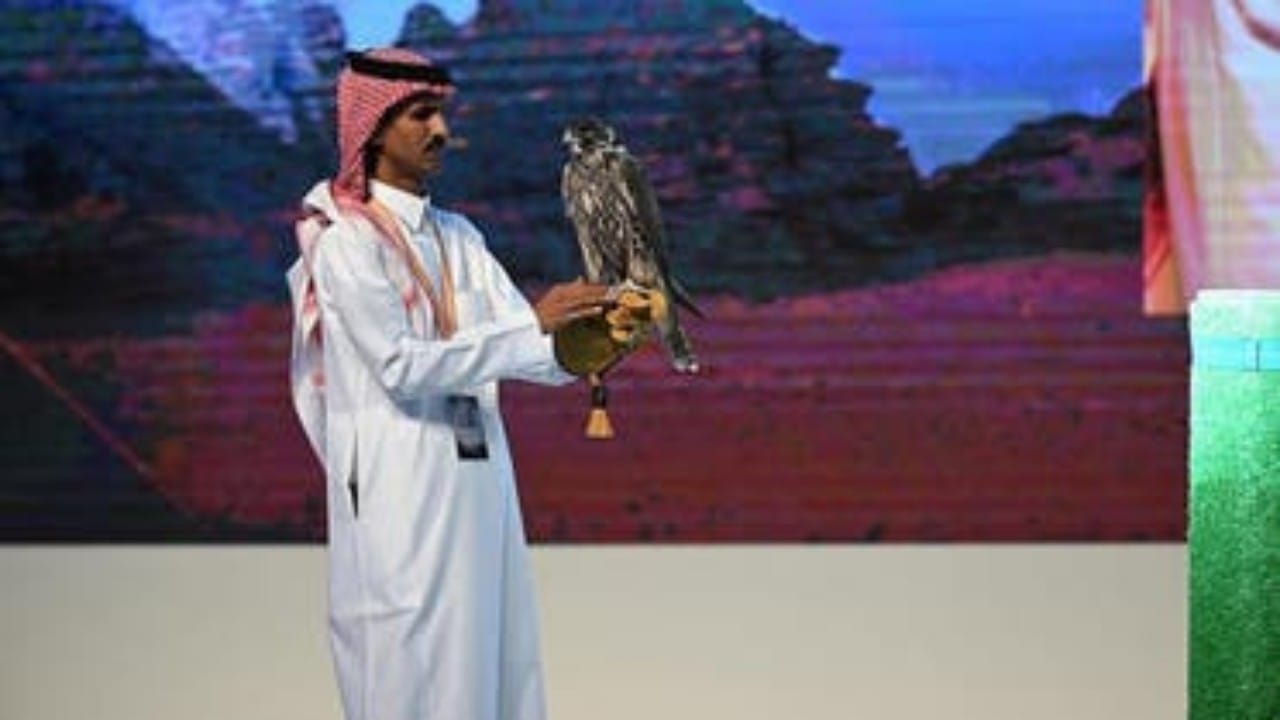 بيع صقرين بقيمة 71 ألف ريال بالمزاد الدولي للصقور في الرياض
