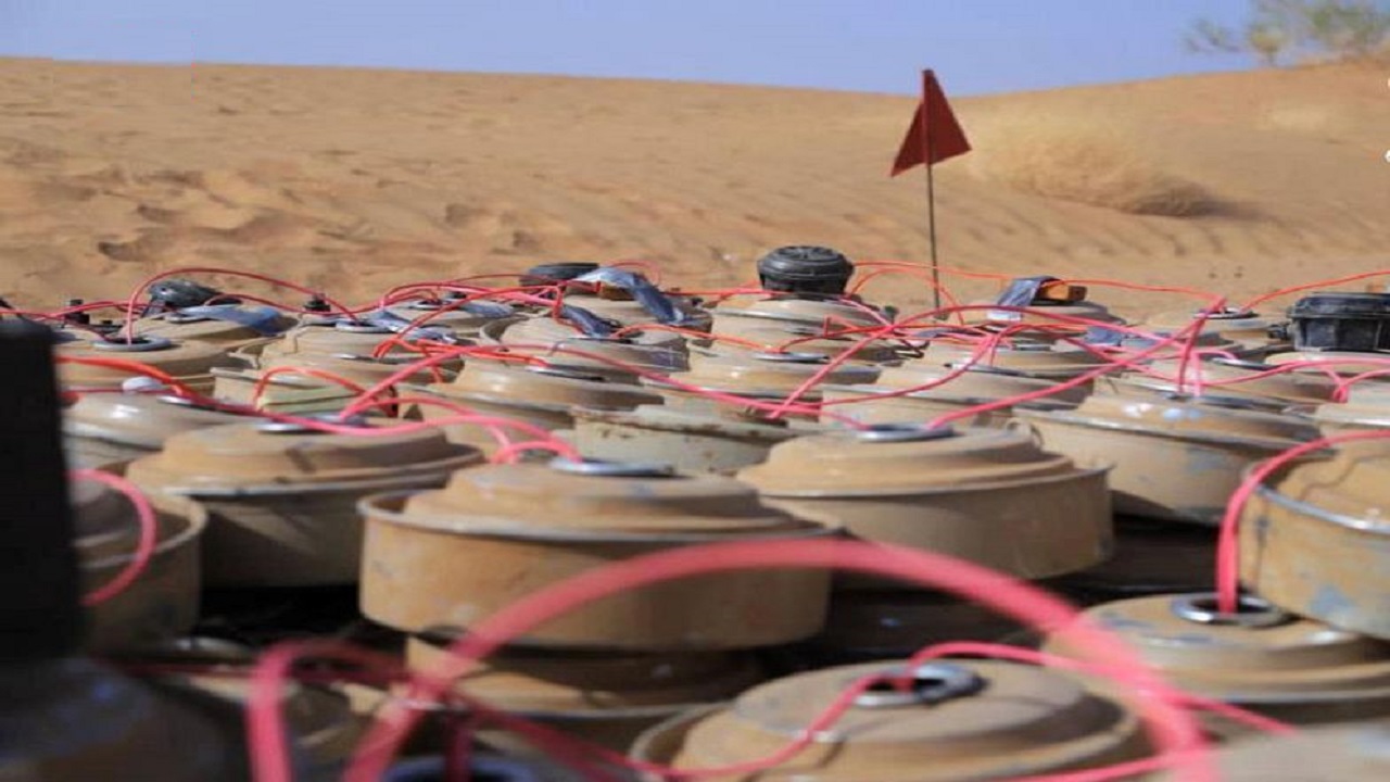 مركز الملك سلمان للإغاثة ينزع 934 لغمًا عبر مشروع “مسام” في اليمن