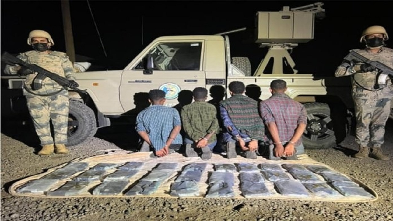 إحباط محاولة تهريب 30 كيلوجرامًا من مادة الحشيش المخدر بجازان