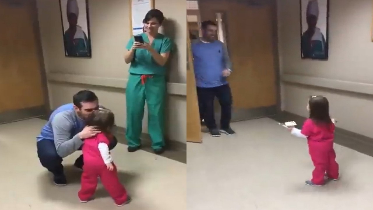 بالفيديو.. بكاء وغضب طفلة بعد معرفة أن المولود الجديد سيكون صبيًا