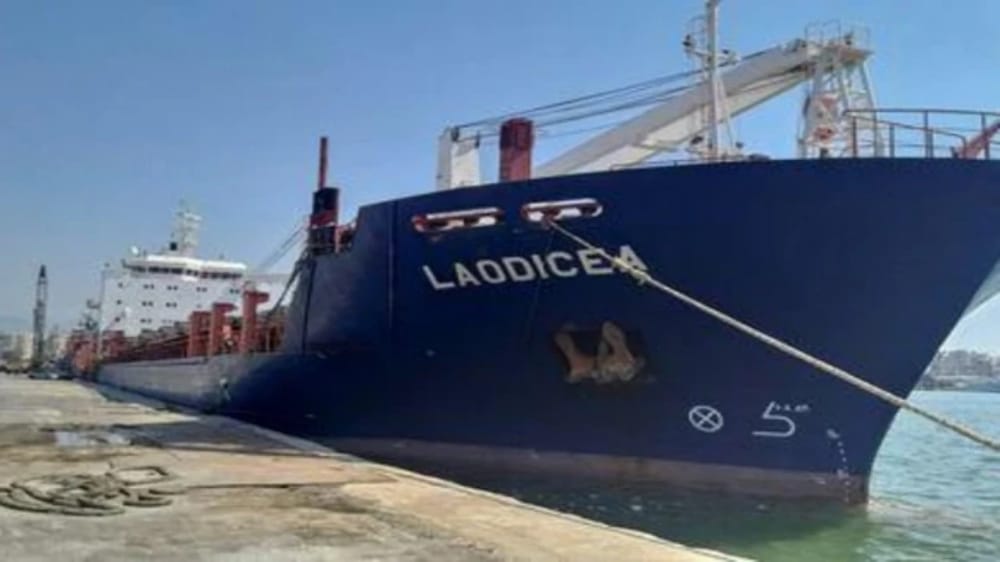 لبنان تسمح بمغادرة سفينة حبوب أوكرانية مسروقة