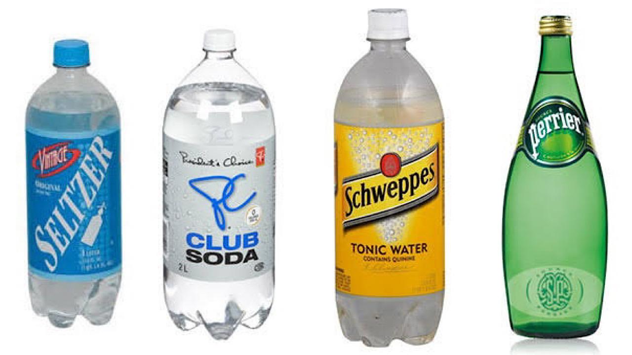 الفرق بين المشروبات الغازية والمياه الغازية