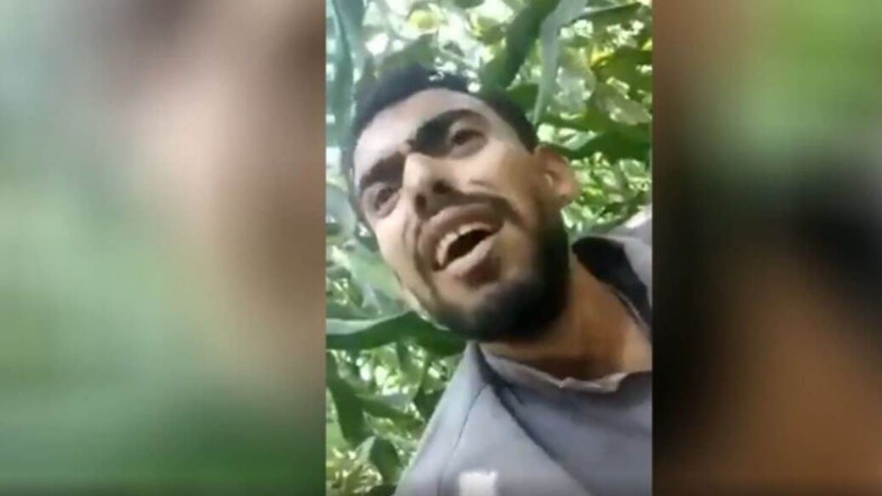 فيديو لقاتل طالبة المنوفية قبل لحظات من انتحاره