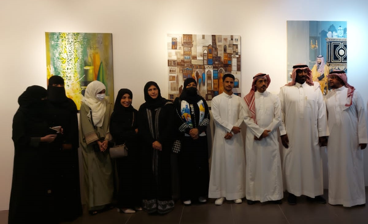 الجمعية السعودية للفنون التشكيلة بالمدينة المنورة تقيم معرض دارنا 92