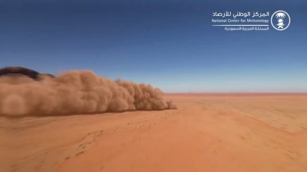 بالفيديو.. “الأرصاد” يوضح كيف تنشأ العواصف الغبارية