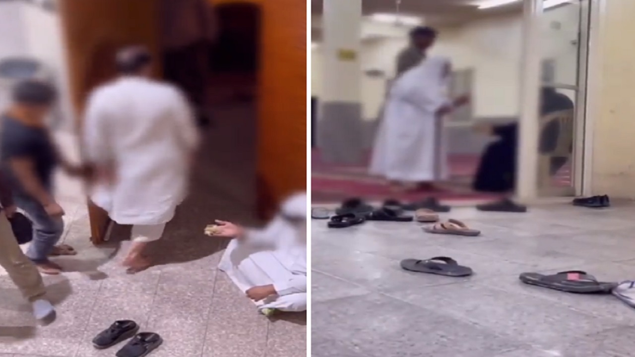 بالفيديو .. ضبط 4 أشخاص يتسولون في المساجد وأمام المحلات بالقصيم