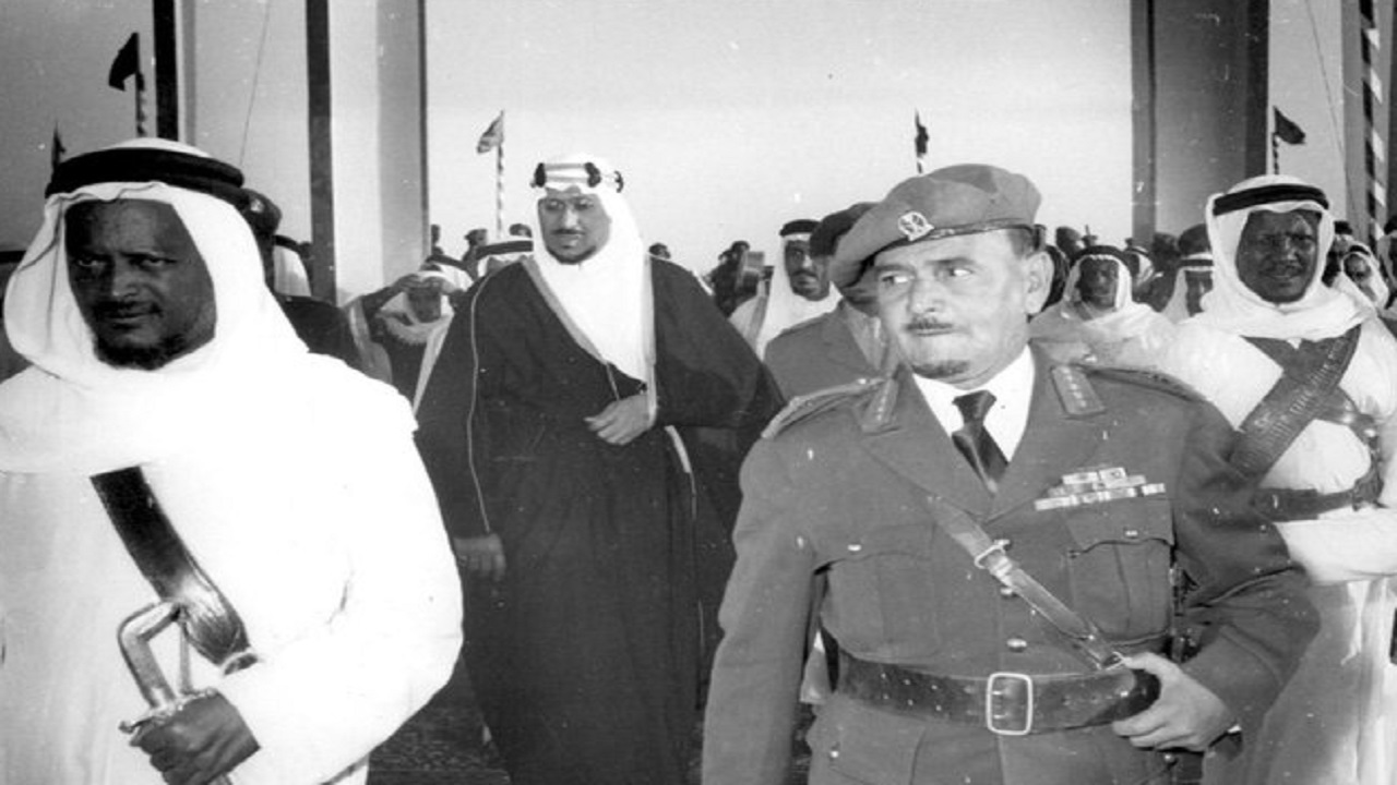 صورة قديمة للملك سعود الأمير محمد بن تركي