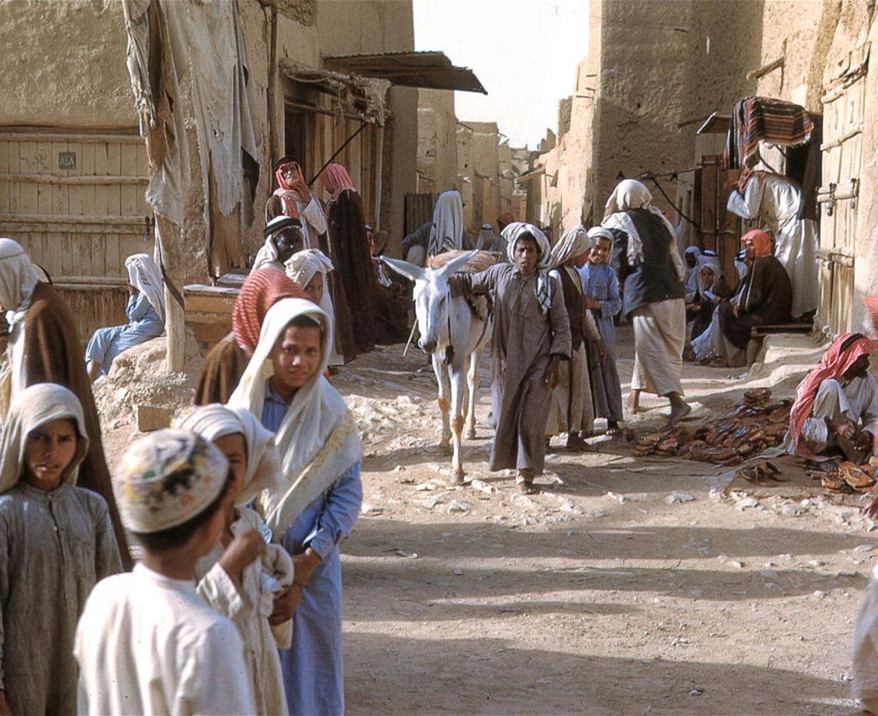 من تصوير طبيب الملك عبدالعزيز “كراين” للرياض عام 1950