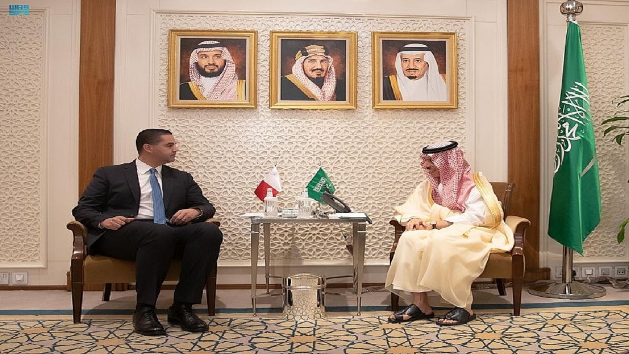 الأمير فيصل بن فرحان يستقبل وزير خارجية مالطا