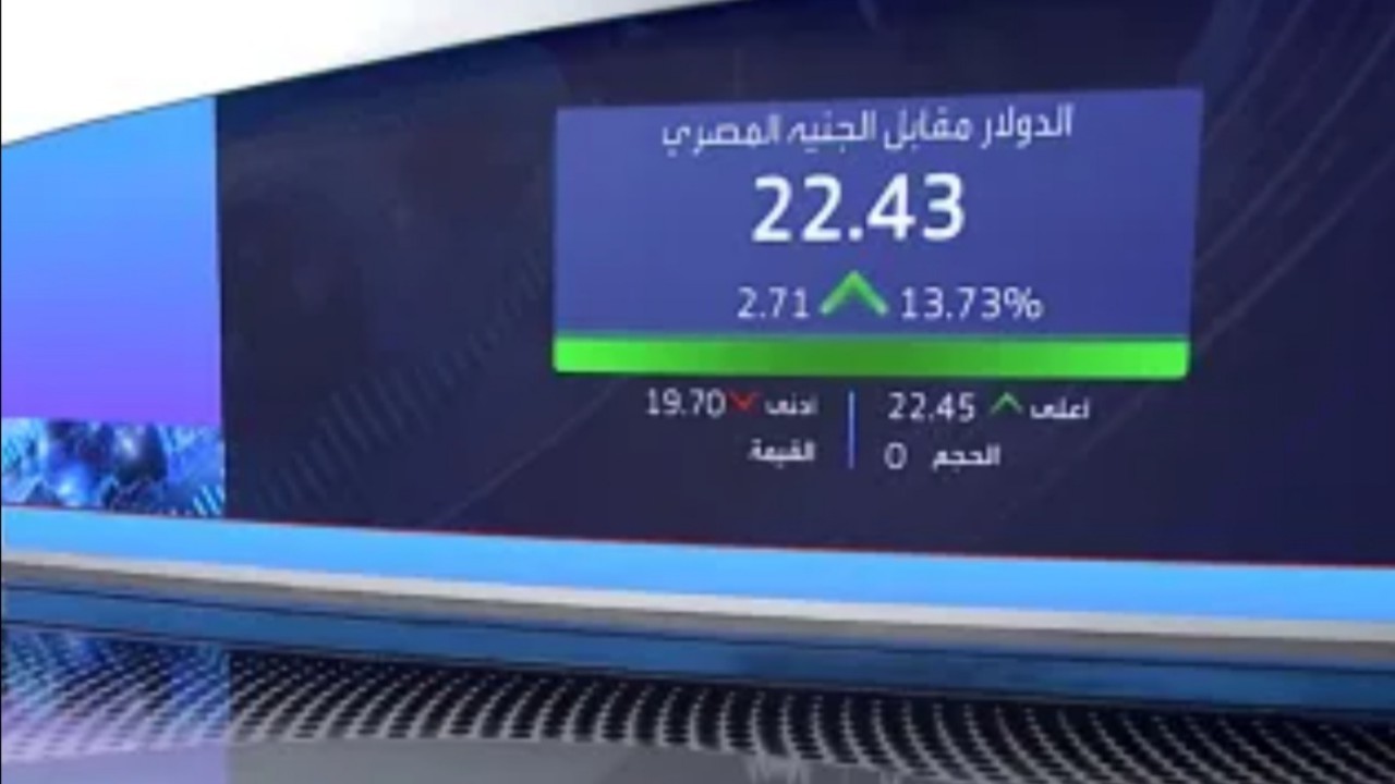 بعد اعتماد سعر صرف مرن ورفع الفائدة.. الجنيه المصري يهوى عند أدنى مستوى
