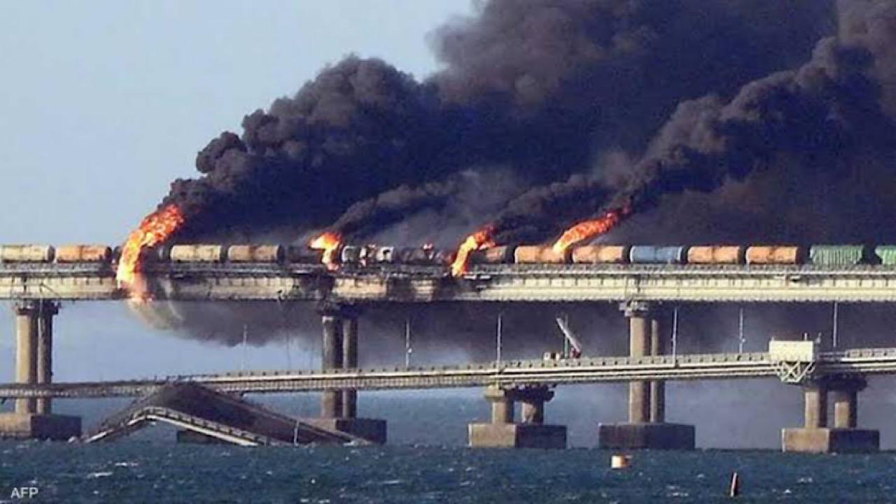 الكشف عن أضرار انفجار جسر القرم