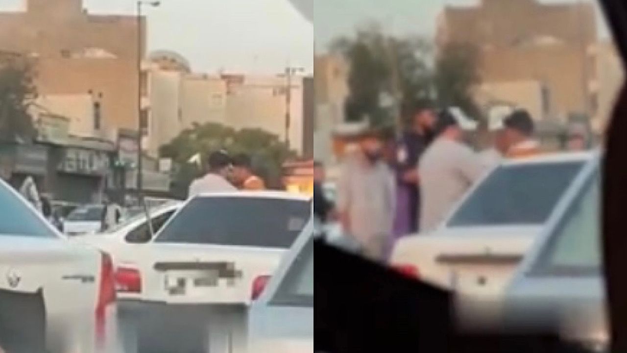 بالفيديو.. شباب إيرانيون ينقذون &#8220;شاب&#8221; من براثن مرتزقة خامنئي