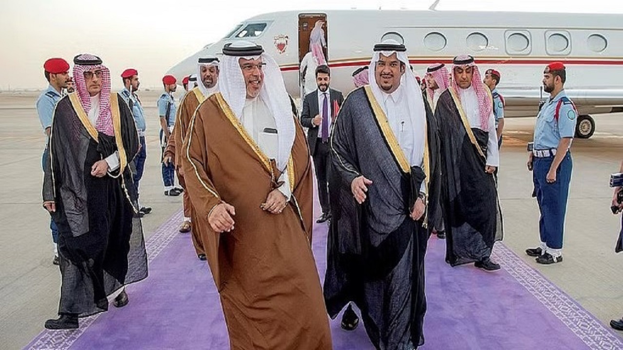 ولي عهد مملكة البحرين يصل الرياض للمشاركة في مبادرة مستقبل الاستثمار