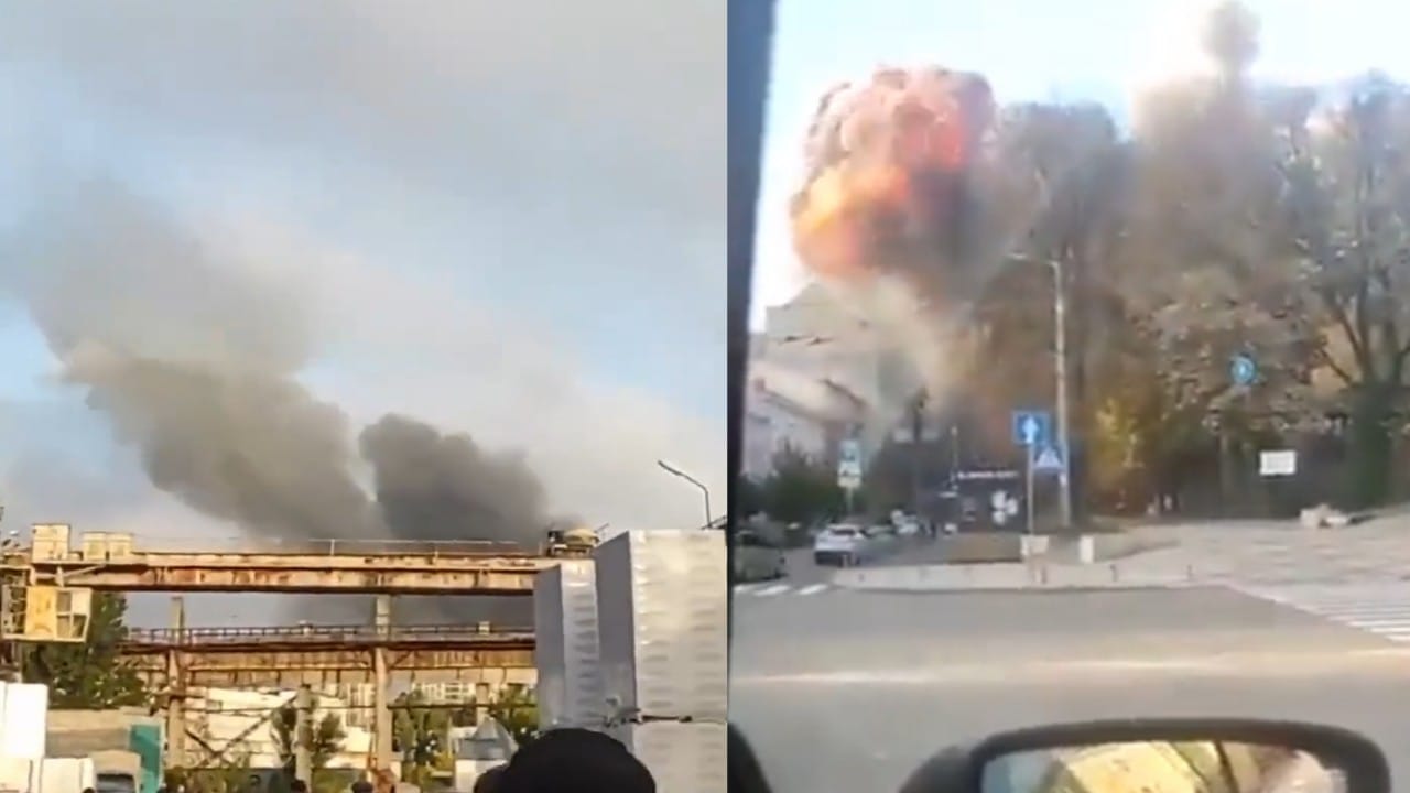 بالفيديو.. كييف تستيقظ على انفجارات هائلة ردًا على حادثة القرم