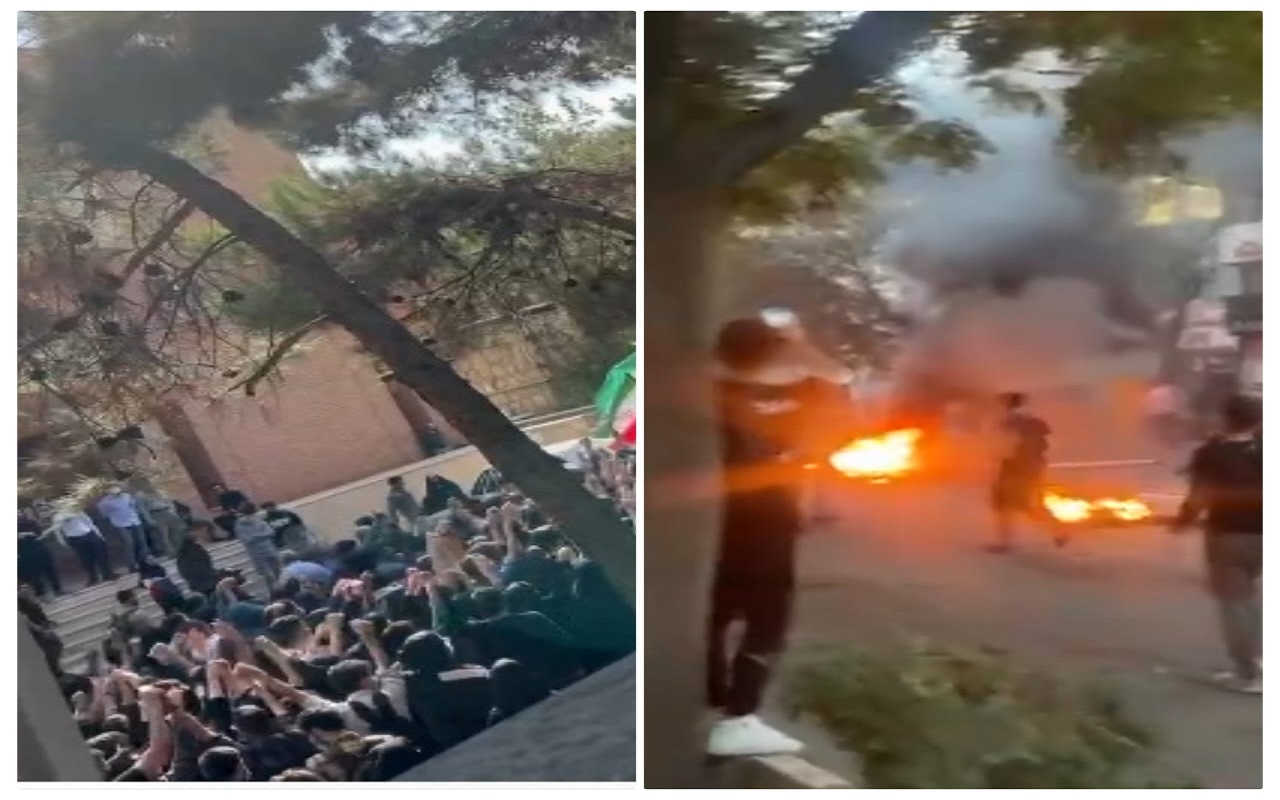 شاهد..”الملالي” يقر ويعترف بمظاهرات الطلاب التي شلت حركة النظام