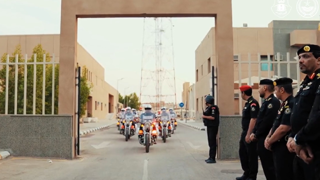 بالفيديو .. تدشين الدراجات النارية لدوريات الأمن في الرياض