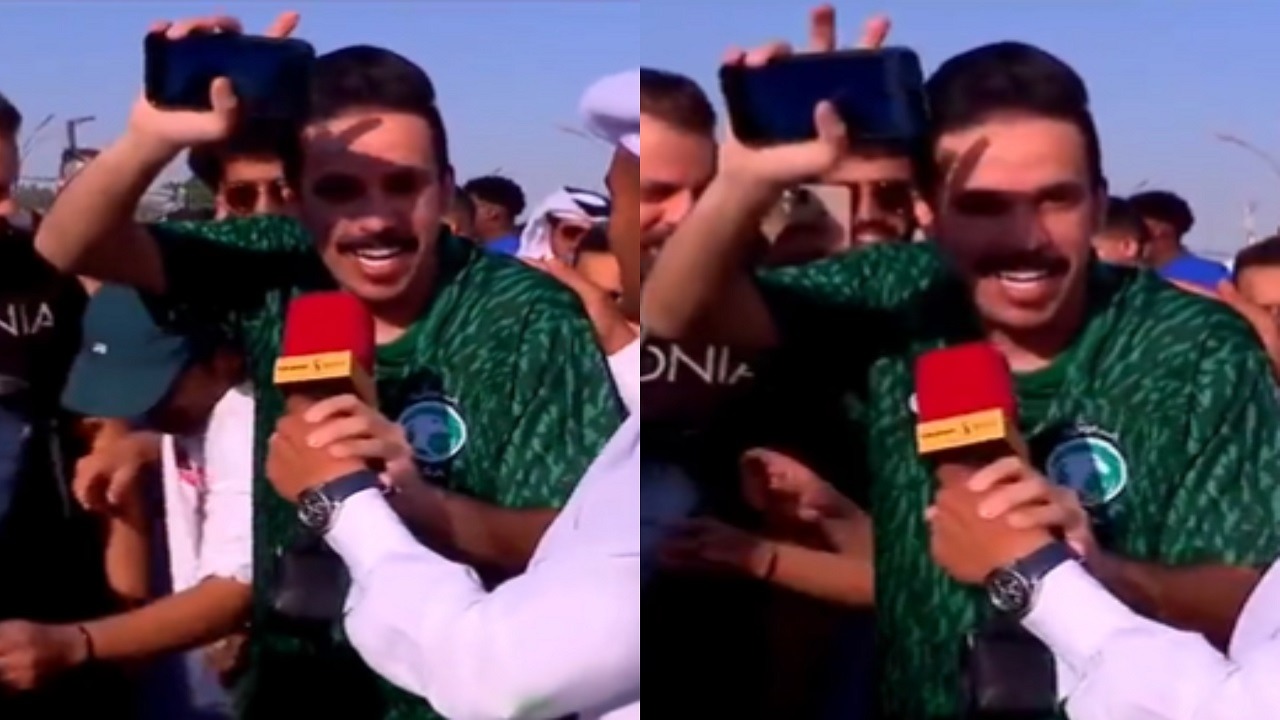 فيديو..مشجع سعودي لمديره: بكرة ماني جاي الدوام