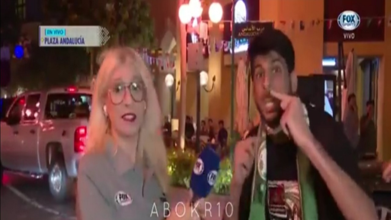 مشجع سعودي لمنتخب المكسيك: اركلوا ميسي خارج المونديال(فيديو)