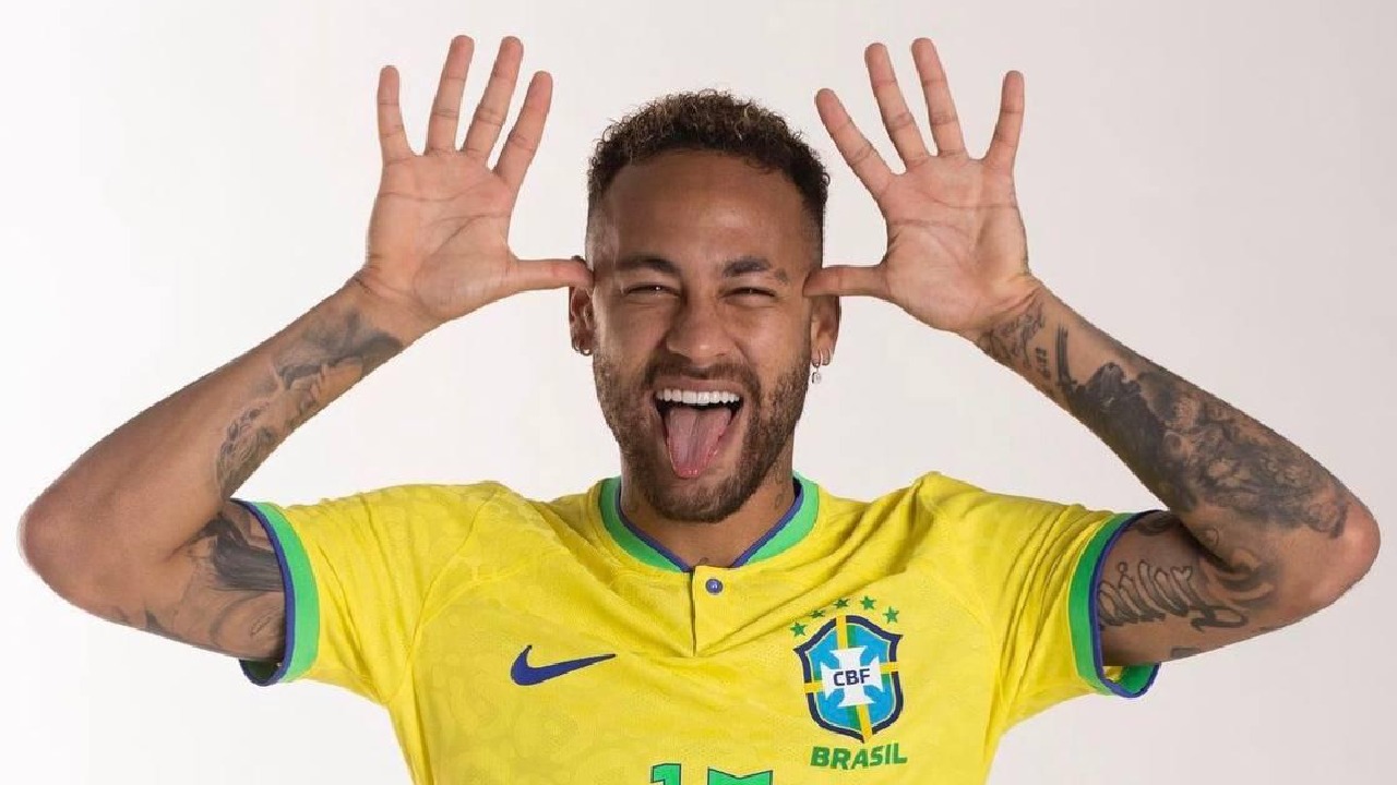 الصورة الرسمية لنيمار في كأس العالم 2022 في قطر