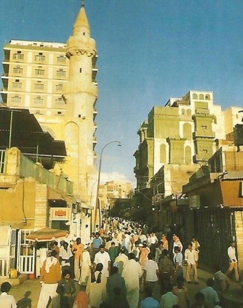 سوق العلوي في جدة عام 1405ه‍