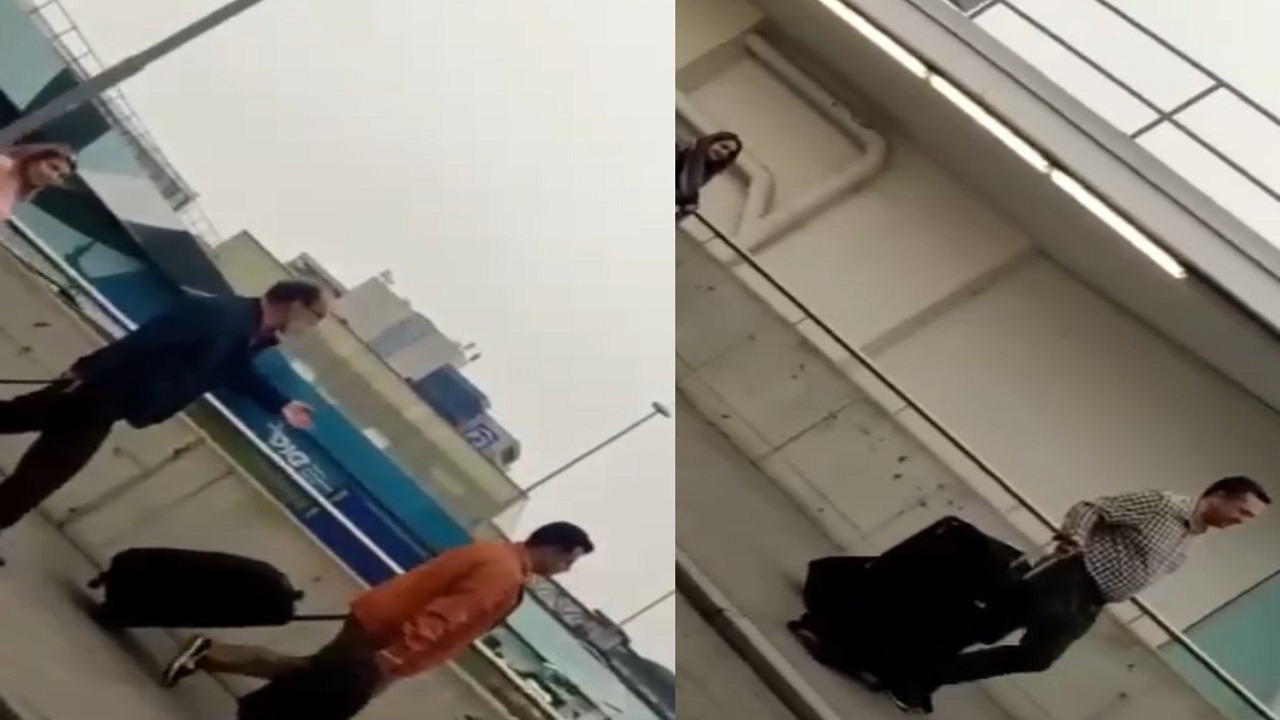 شاهد.. وصول عائلات الملالي إلى النمسا هرباً من الاحتجاجات