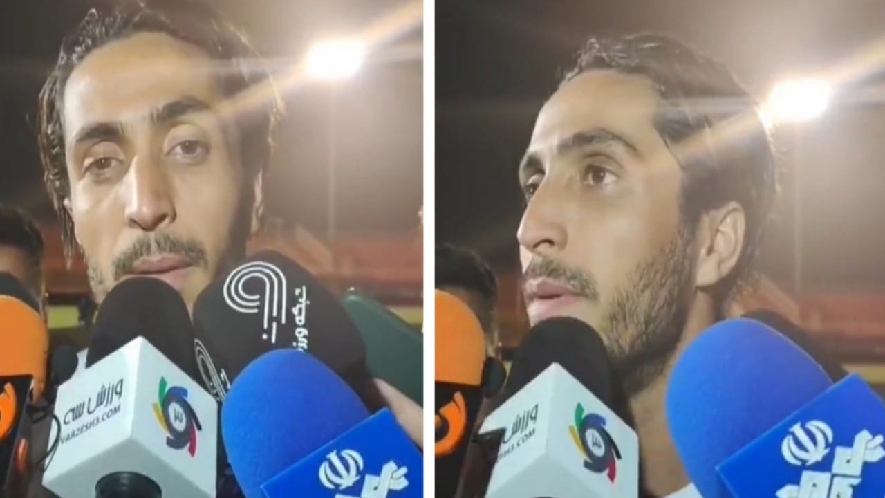 شاهد.. لاعب إيراني يهدي بطولة “استقلال طهران” للمتظاهرين ضد نظام الملالي ويصفها بالمريرة