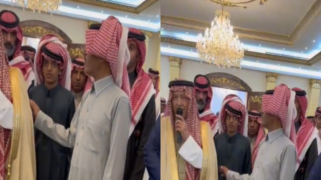 فيديو .. أب يتنازل عن قاتل ابنه مقابل 28 مليون ريال