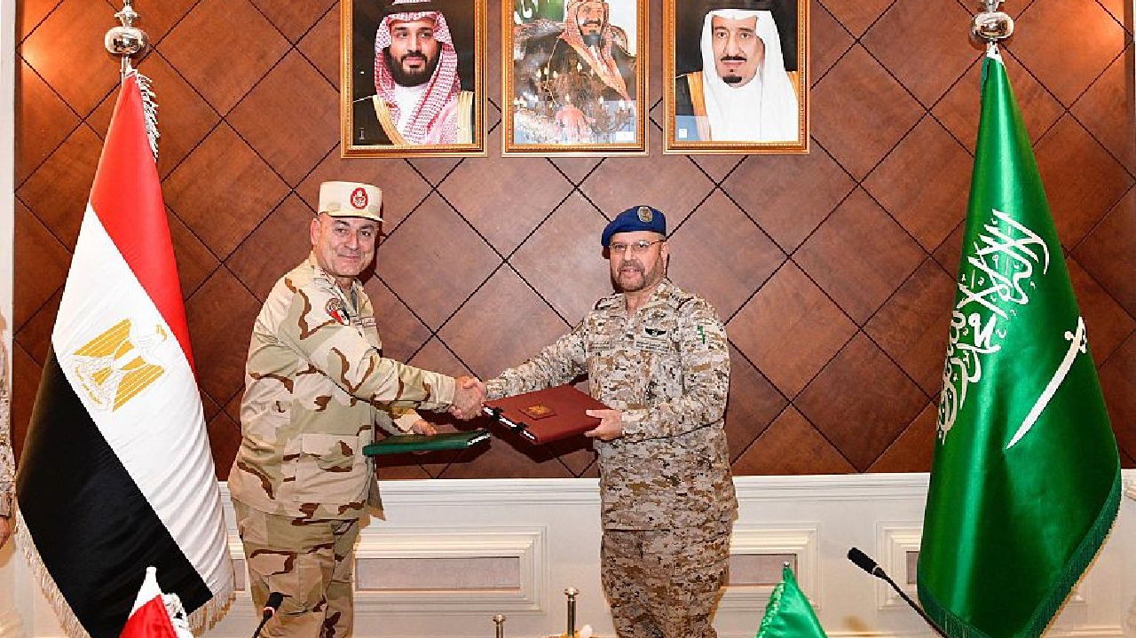 المملكة ومصر تبحثان علاقات التعاون الدفاعي والعسكري