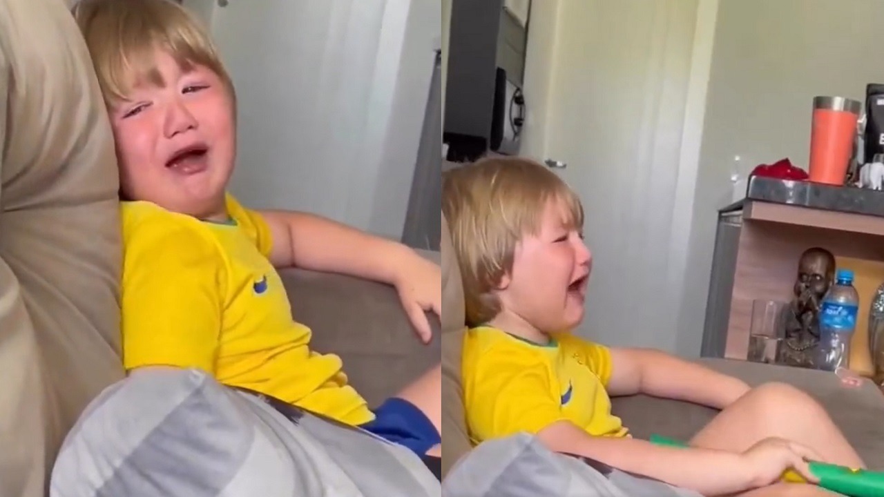 فيديو..طفل برازيلي يبكي لحظة ضياع ركلة الترجيح من ماركينيوس