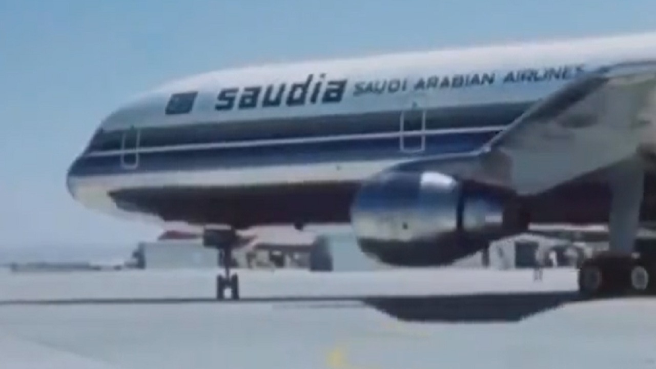 فيديو نادر لتصنيع طائرات الخطوط السعودية في السبعينيات