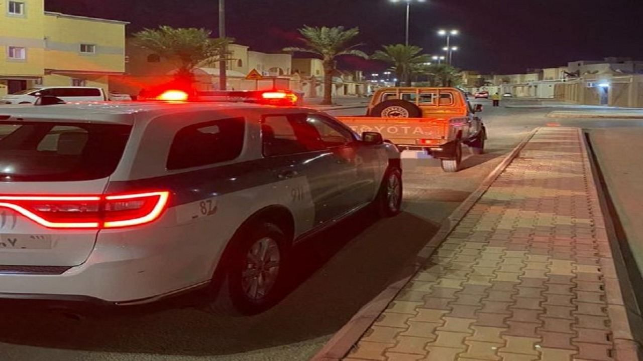 ضبط قائد مركبة قاد في ممر المشاة في الرياض