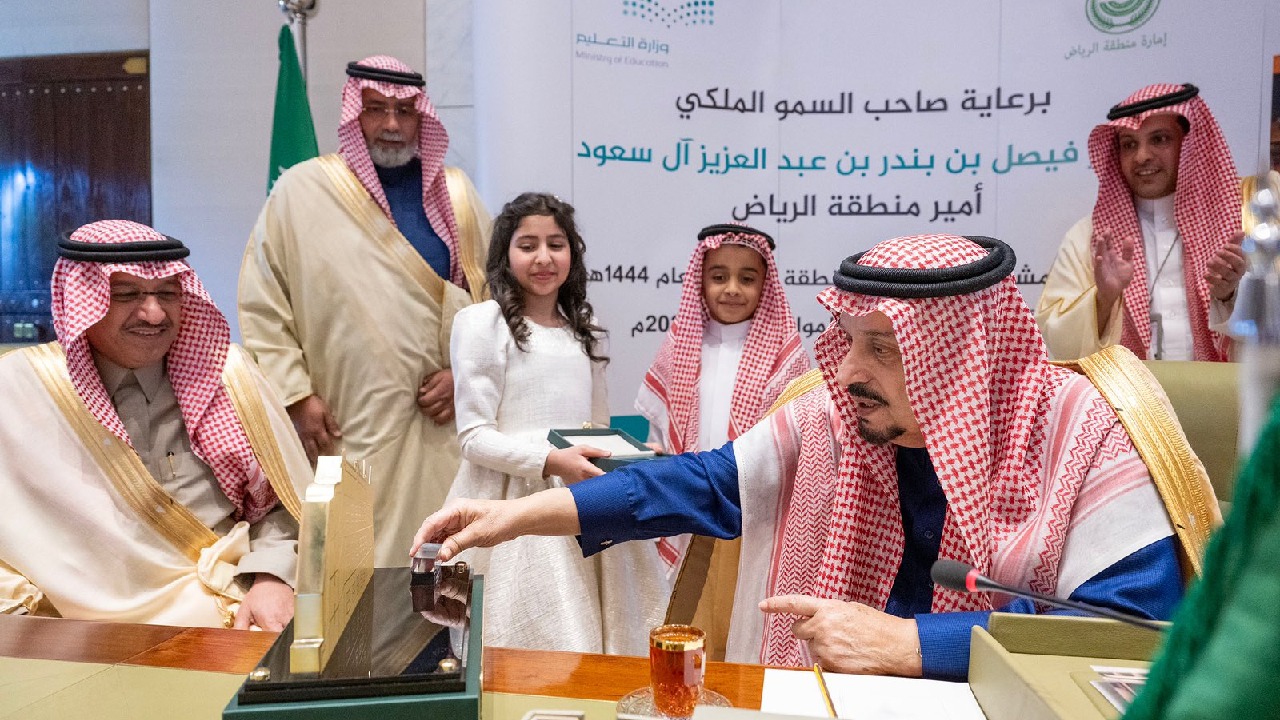 بالصور .. أمير الرياض يدشن (44) مشروعاً مدرسياً جديداً للبنين والبنات